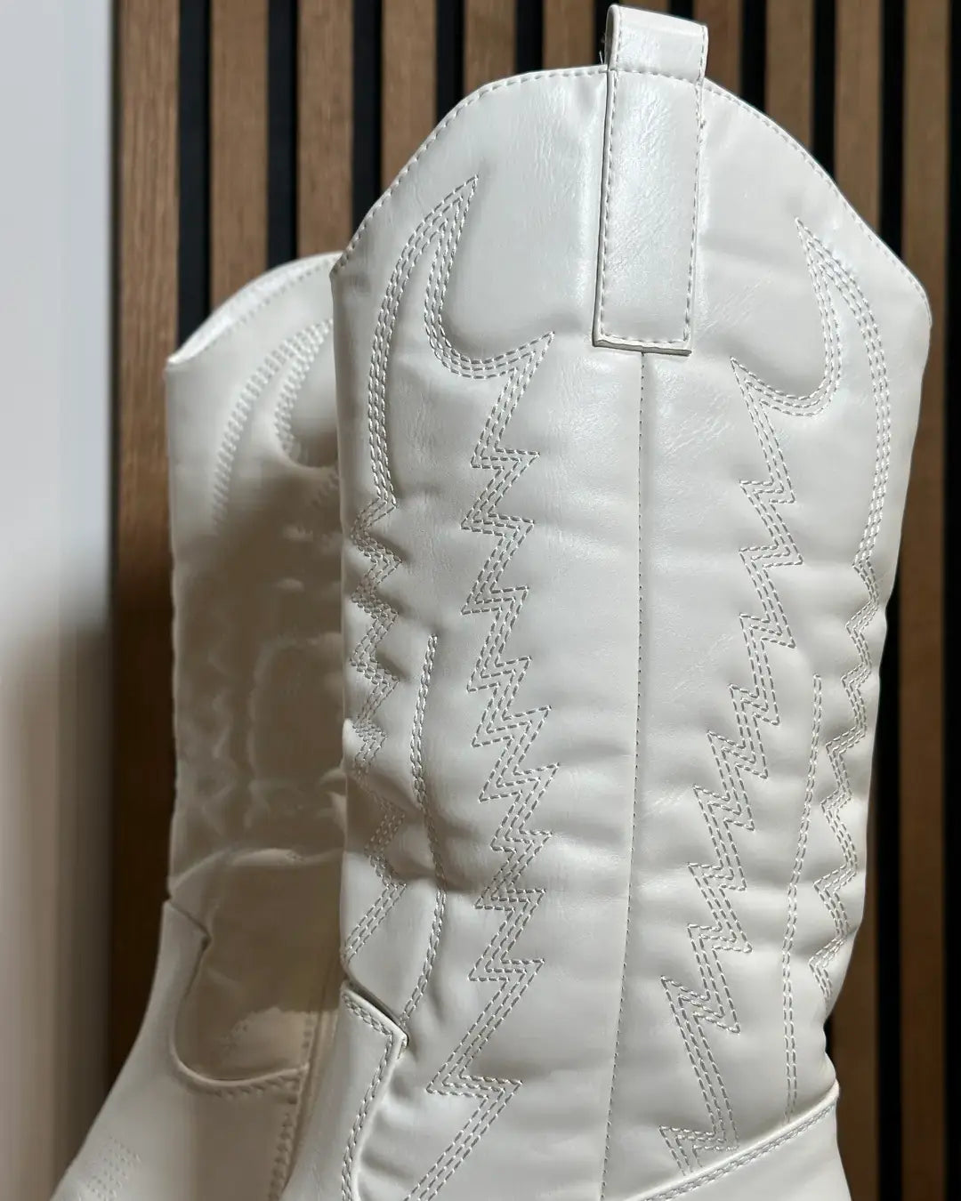 Dallas - Stivale Texano Bianco