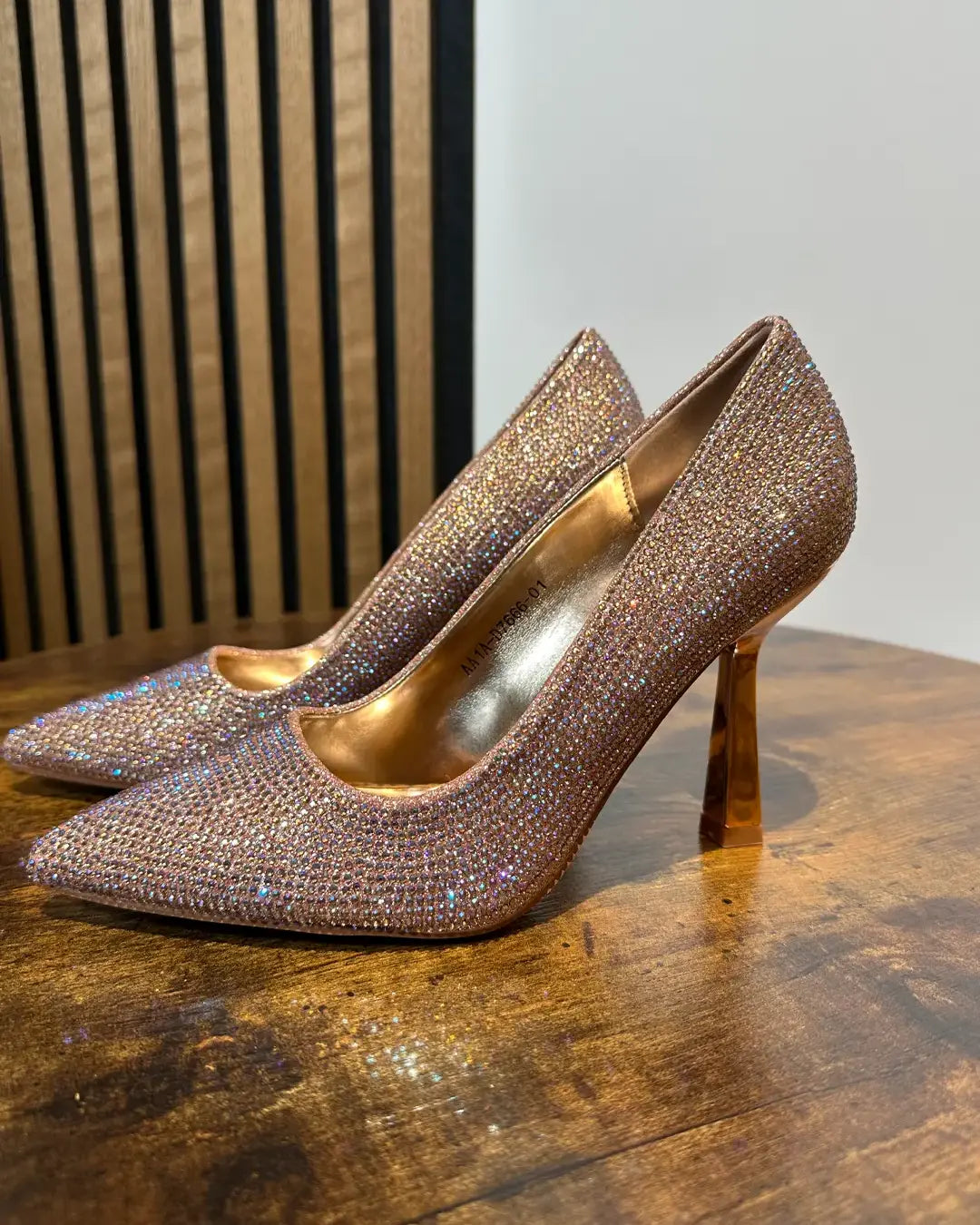 Lux - Décolleté Con Brillantini Champagne